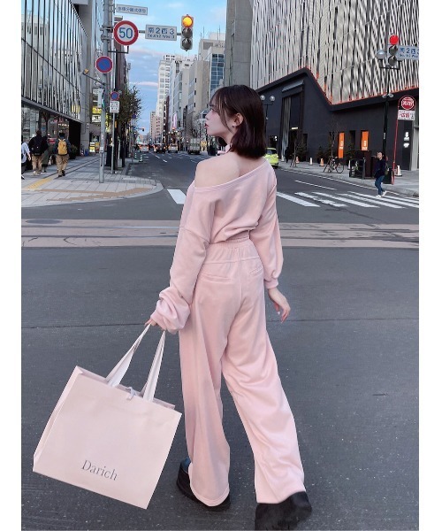Darich ダーリッチ　ルーズロングスウェットパンツ ダーリッチ Darich ルーズロングスウェットパンツ （グレー