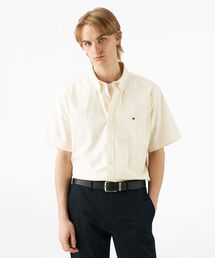TOMMY HILFIGER | オックスフォードストライプショートスリーブシャツ(シャツ/ブラウス)