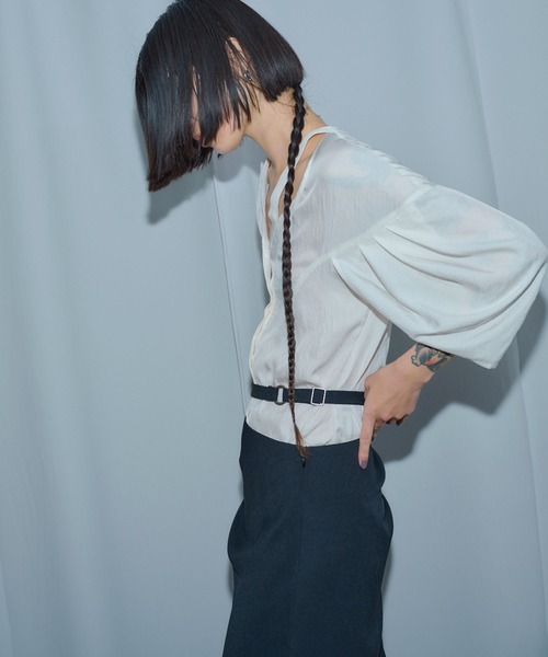 SWITCHING BLOUSE / スイッチングブラウス（シャツ/ブラウス