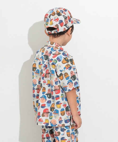 Ocean&Ground（オーシャン&グラウンド）の「ｻﾝﾌﾗﾝｼｽｺｼﾃｨｼｬﾂ（シャツ/ブラウス・キッズ・ブラック/オフホワイト/ターコイズブルー/マルチ・100/110/120/130/140/90）」の6枚目の写真