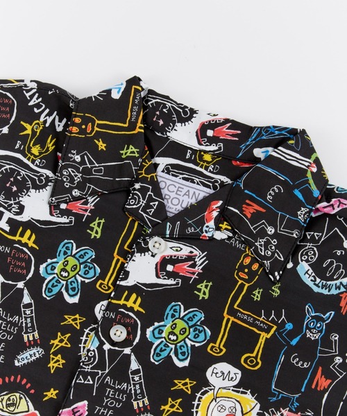 Ocean&Ground（オーシャン&グラウンド）の「ｻﾝﾌﾗﾝｼｽｺｼﾃｨｼｬﾂ（シャツ/ブラウス・キッズ・ブラック/オフホワイト/ターコイズブルー/マルチ・100/110/120/130/140/90）」の11枚目の写真