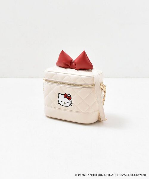 MAJESTIC LEGON（マジェスティックレゴン）の「ハローキティ キルティングバニティ（ショルダーバッグ・レディース・アイボリー・FREE）」の16枚目の写真
