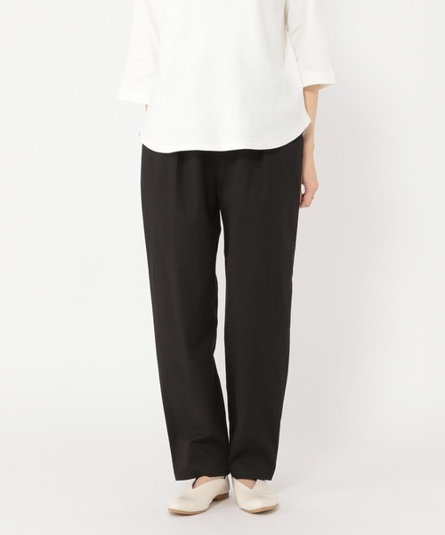 studio CLIP（スタディオクリップ）の「【みんなのリクエストパンツ】すっきりテーパードパンツ[トール・プラスサイズあり]（その他パンツ・レディース・ダークブルー/モカ/グリーン/ライトグリーン/レッド/ライトブルー/ライトグレー/ブラック・SMALL/MEDIUM/LARGE/X-LARGE/XX-LARGE/XXX-LARGE/PM/PL/TF）」の17枚目の写真