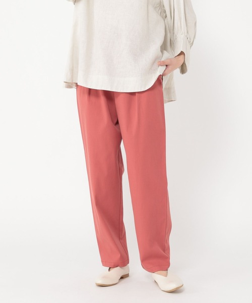 studio CLIP（スタディオクリップ）の「【みんなのリクエストパンツ】すっきりテーパードパンツ[トール・プラスサイズあり]（その他パンツ・レディース・ダークブルー/モカ/グリーン/ライトグリーン/レッド/ライトブルー/ライトグレー/ブラック・SMALL/MEDIUM/LARGE/X-LARGE/XX-LARGE/XXX-LARGE/PM/PL/TF）」の22枚目の写真