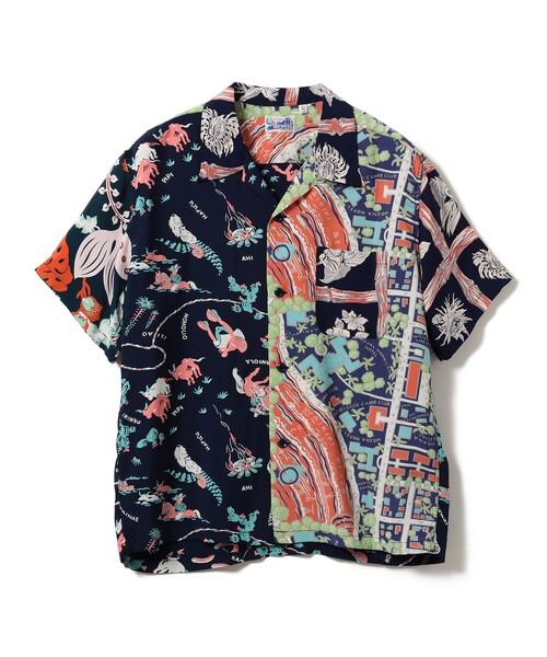 BEAMS（ビームス）の「【別注】SUN SURF / クレイジー アロハシャツ（シャツ/ブラウス・メンズ・ホワイト/ブラック/ネイビー・SMALL/XX-LARGE/X-LARGE/LARGE/MEDIUM）」の17枚目の写真