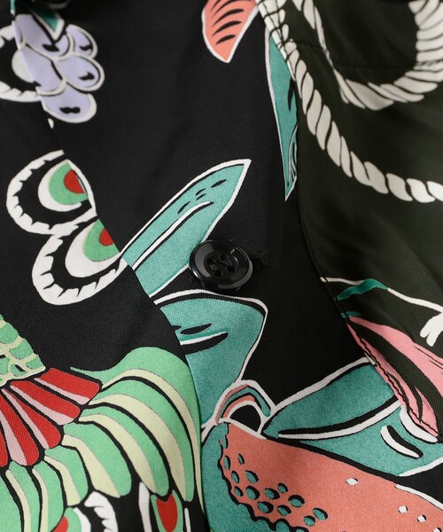 BEAMS（ビームス）の「【別注】SUN SURF / クレイジー アロハシャツ（シャツ/ブラウス・メンズ・ホワイト/ブラック/ネイビー・SMALL/XX-LARGE/X-LARGE/LARGE/MEDIUM）」の22枚目の写真