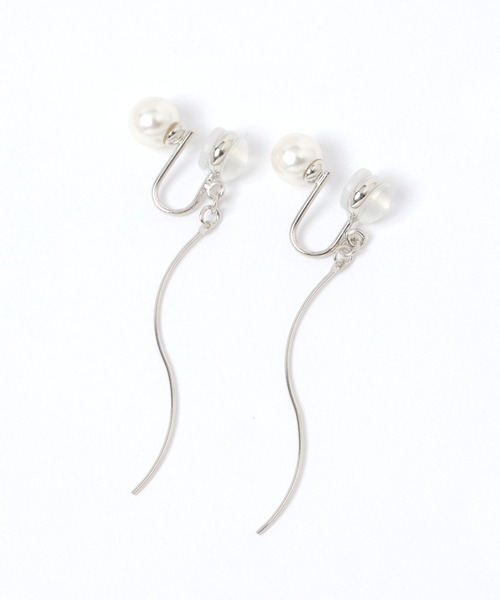 GLOBAL WORK（グローバルワーク）の「らくフィットイヤリング/329039（イヤリング・レディース・シルバー系1/ゴールド系1/ゴールド系2/シルバー系2・FREE）」の3枚目の写真