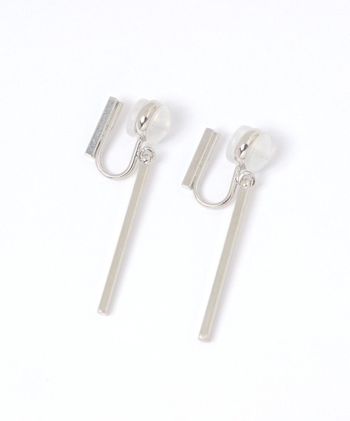 GLOBAL WORK（グローバルワーク）の「らくフィットイヤリング/329039（イヤリング・レディース・シルバー系1/ゴールド系1/ゴールド系2/シルバー系2・FREE）」の4枚目の写真