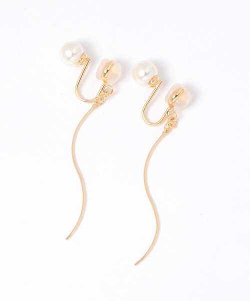 GLOBAL WORK（グローバルワーク）の「らくフィットイヤリング/329039（イヤリング・レディース・シルバー系1/ゴールド系1/ゴールド系2/シルバー系2・FREE）」の2枚目の写真