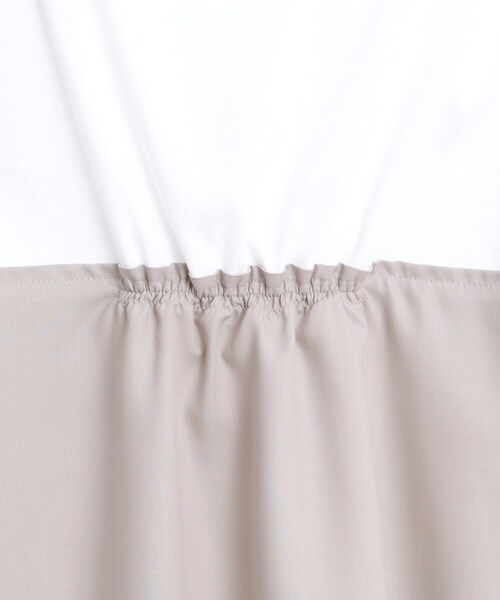 Reflect / リフレクト 【夏SALE／UVカット／接触冷感／マシンウォッシュ可能】レイヤード風ジャージブラウス Reflect｜【夏SALE/UVカット/接触冷感/マシンウォッシュ可能
