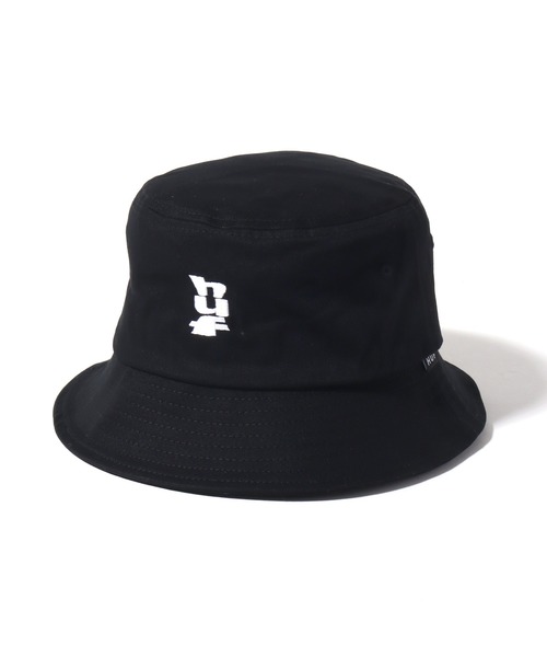 HUF（ハフ）の「【HUF/ハフ】SET MEGABLAST BUCKET/バケットハット（ハット・メンズ・ブラック/ナチュラル・S/M/L/XL）」の2枚目の写真