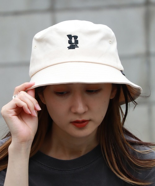HUF（ハフ）の「【HUF/ハフ】SET MEGABLAST BUCKET/バケットハット（ハット・メンズ・ブラック/ナチュラル・S/M/L/XL）」の3枚目の写真