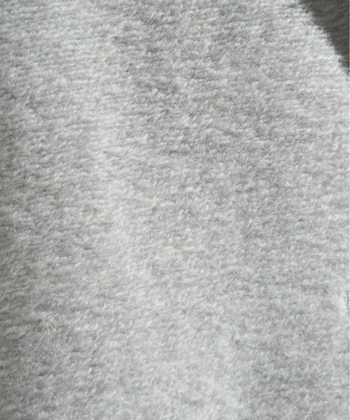 INTERPLANET（インタープラネット）の「【Ｓｅａｄｒａｋｅ】イタリアンエアリー配色ボンディングコート（その他アウター・レディース・ライトグレー/チャコールグレー・FREE）」の14枚目の写真