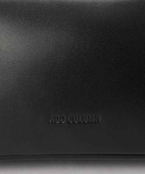 ADD CULUMN（アドカラム）の「【ADD CULUMN】FIGRE POCHET（ショルダーバッグ・レディース・ブラック/ボルドー・フリー）」の5枚目の写真