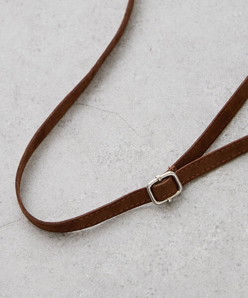 Another Branch olive des olive（アナザーブランチオリーブデオリーブ）の「【コーデを格上げ】ショルダーフリンジバッグ（ショルダーバッグ・レディース・キャメル/ブラック・FREE）」の7枚目の写真