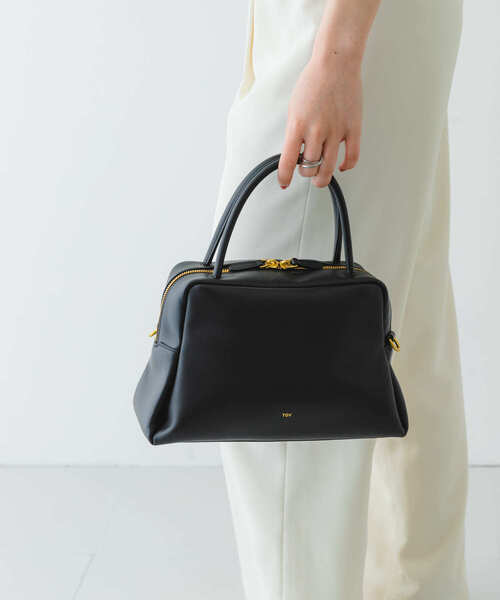 RODE SKO（ロデスコ）の「tov　PETAL M（ハンドバッグ・レディース・ブラック/アイボリー・-）」の12枚目の写真