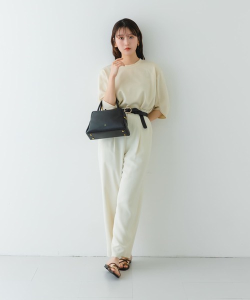 RODE SKO（ロデスコ）の「tov　PETAL M（ハンドバッグ・レディース・ブラック/アイボリー・-）」の16枚目の写真