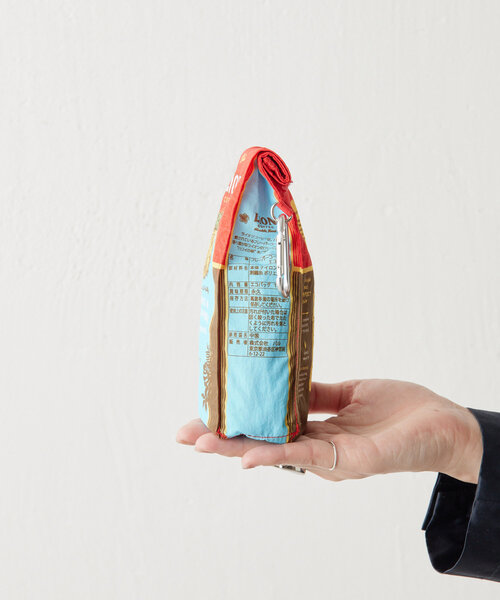 ear PAPILLONNER（イアパピヨネ）の「LION COFFEE(ライオンコーヒー)コラボエコバッグ（その他・レディース・レッド・FREE）」の3枚目の写真