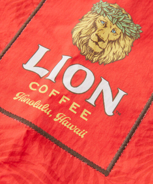 ear PAPILLONNER（イアパピヨネ）の「LION COFFEE(ライオンコーヒー)コラボエコバッグ（その他・レディース・レッド・FREE）」の12枚目の写真