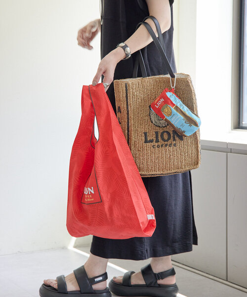 LION COFFEE(ライオンコーヒー)コラボエコバッグ（その他）｜ear