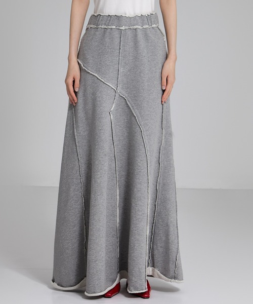 STUDIOUS(ステュディオス)の「【STUDIOUS/ステュディオス】Back Pile Mermaid SK/バックパイルマーメイドスカート(スカート・レディース・ダークグレー/ライトグレー・1/2)」の11枚目の写真