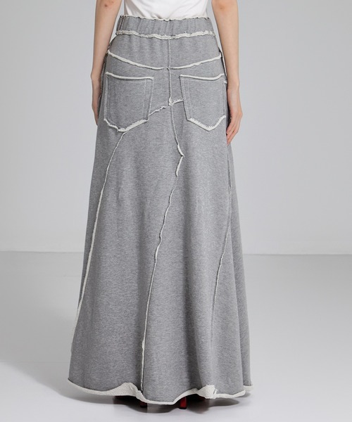 STUDIOUS(ステュディオス)の「【STUDIOUS/ステュディオス】Back Pile Mermaid SK/バックパイルマーメイドスカート(スカート・レディース・ダークグレー/ライトグレー・1/2)」の13枚目の写真