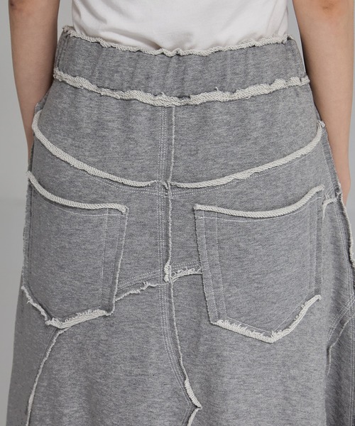 STUDIOUS(ステュディオス)の「【STUDIOUS/ステュディオス】Back Pile Mermaid SK/バックパイルマーメイドスカート(スカート・レディース・ダークグレー/ライトグレー・1/2)」の18枚目の写真