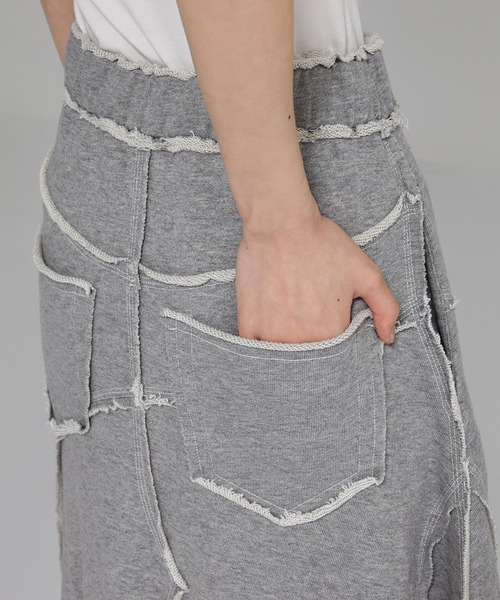 STUDIOUS(ステュディオス)の「【STUDIOUS/ステュディオス】Back Pile Mermaid SK/バックパイルマーメイドスカート(スカート・レディース・ダークグレー/ライトグレー・1/2)」の19枚目の写真