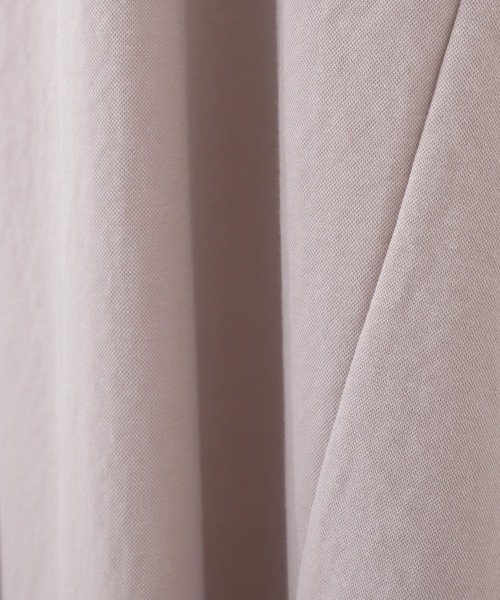 OMNES(オムネス)の「接触冷感ボトルネックフレアワンピース(ワンピース・レディース・ブラック/グレー/ダークグリーン/ブルー/ネイビー・FREE)」の11枚目の写真