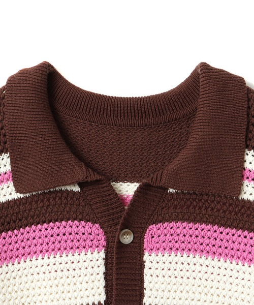 ニット セーター atmos pink Crochet T-shirt / アトモス ピンク クロシェット ティーシャツ レディース atmos pink Crochet T-shirt / アトモス ピンク クロシェット
