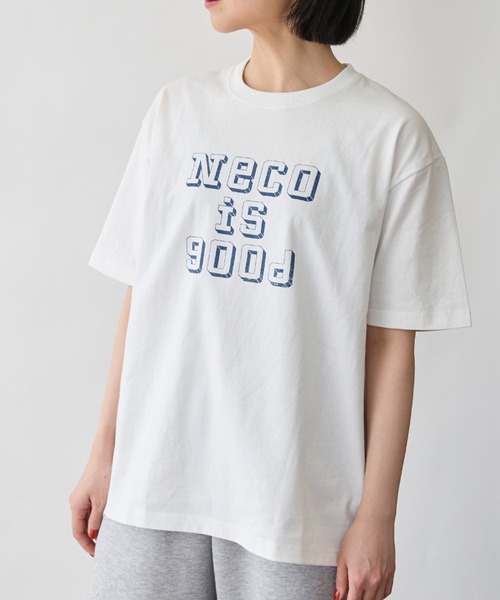 N+Ecology(ネコロジー)の「【N+Ecology ネコロジー】PAYDAYコラボ パックT (正文字)(Tシャツ/カットソー・レディース・ホワイト・FREE)」の2枚目の写真