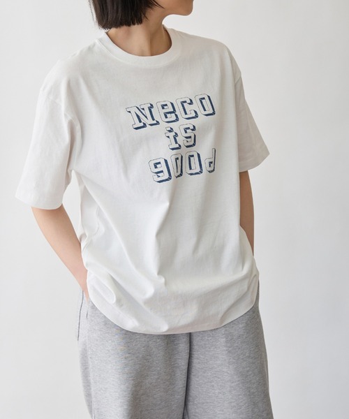 N+Ecology(ネコロジー)の「【N+Ecology ネコロジー】PAYDAYコラボ パックT (正文字)(Tシャツ/カットソー・レディース・ホワイト・FREE)」の3枚目の写真