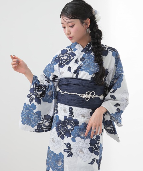 osharewalker(オシャレウォーカー)の「『二部式浴衣ダルトーンシリーズ』(浴衣・レディース・M/L/C/P/I/G/B/N/Q/O/J/H/A/F/E/D/K・FREE)」の8枚目の写真