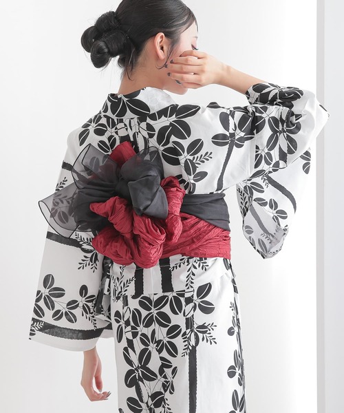 osharewalker(オシャレウォーカー)の「『二部式浴衣ダルトーンシリーズ』(浴衣・レディース・M/L/C/P/I/G/B/N/Q/O/J/H/A/F/E/D/K・FREE)」の15枚目の写真