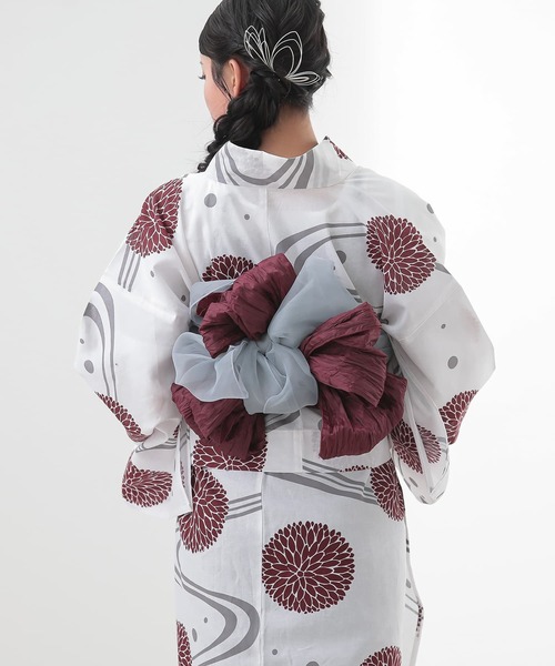osharewalker(オシャレウォーカー)の「『二部式浴衣ダルトーンシリーズ』(浴衣・レディース・M/L/C/P/I/G/B/N/Q/O/J/H/A/F/E/D/K・FREE)」の17枚目の写真