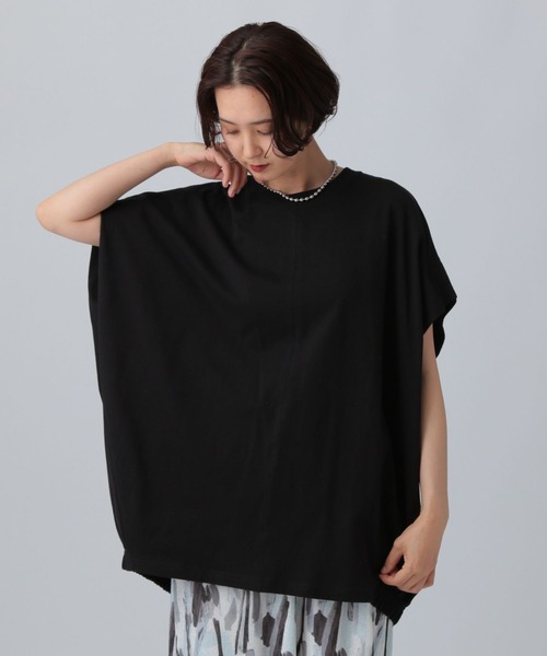 LEPSIM(レプシィム)の「バックギャザーチュニック 497472(チュニック・レディース・オフホワイト/イエロー/ブラック/チャコールグレー・FREE)」の17枚目の写真