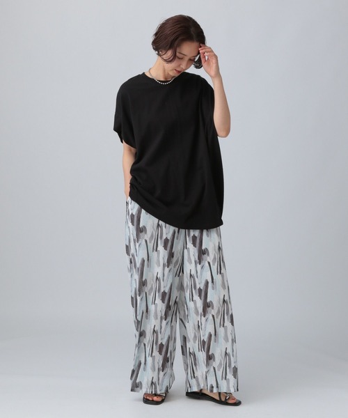 LEPSIM(レプシィム)の「バックギャザーチュニック 497472(チュニック・レディース・オフホワイト/イエロー/ブラック/チャコールグレー・FREE)」の20枚目の写真