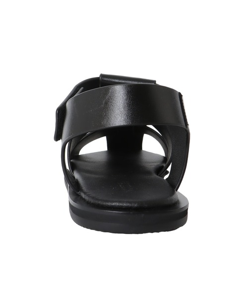 DRESSLAVE（ドレスレイブ）の「waa.studios / RO SANDALS(レザーグルカサンダル 31WA0D23SRO1)（サンダル・レディース・ブラック・39/38）」の4枚目の写真