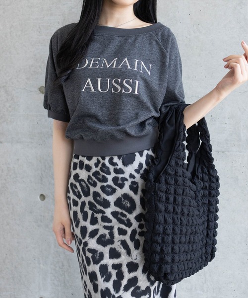 clear（クリア）の「ポップコーントートバッグ［通勤 通学 デイリー 推し活］≪SS新作≫（トートバッグ・レディース・ミント/ブラック/オフホワイト・F）」の4枚目の写真