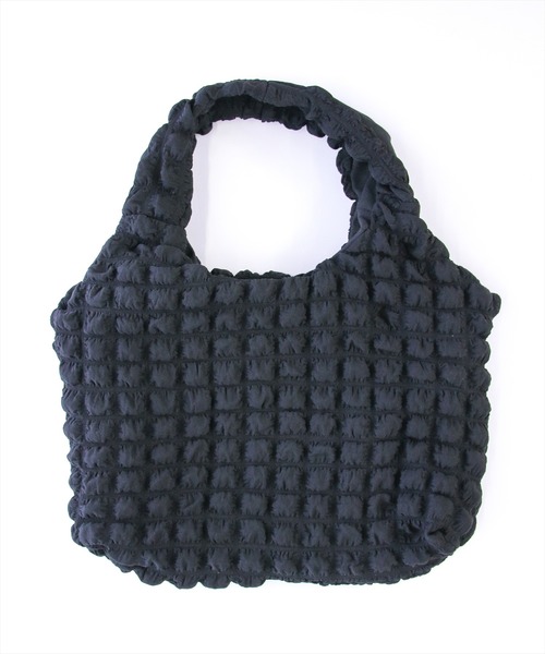 clear（クリア）の「ポップコーントートバッグ［通勤 通学 デイリー 推し活］≪SS新作≫（トートバッグ・レディース・ミント/ブラック/オフホワイト・F）」の9枚目の写真