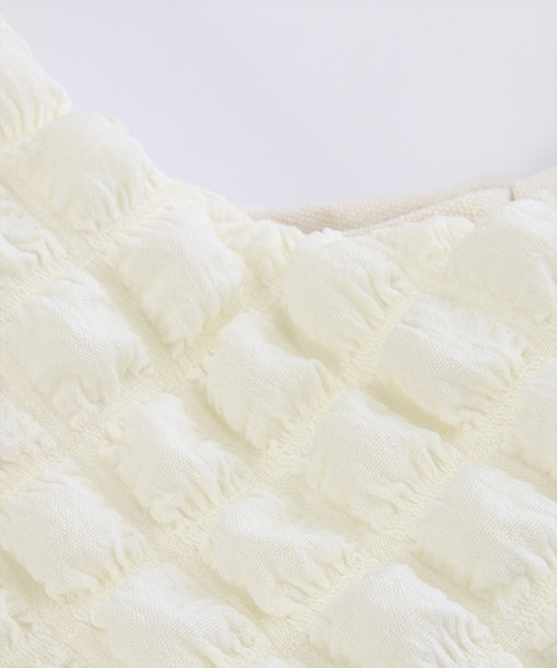 clear（クリア）の「ポップコーントートバッグ［通勤 通学 デイリー 推し活］≪SS新作≫（トートバッグ・レディース・ミント/ブラック/オフホワイト・F）」の7枚目の写真