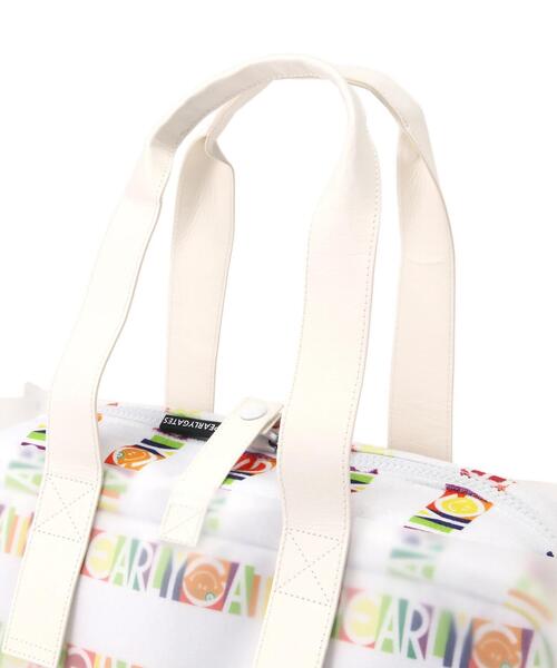 PEARLY GATES】Bio PG SMILEシールボーダー柄TPUロッカーバッグ