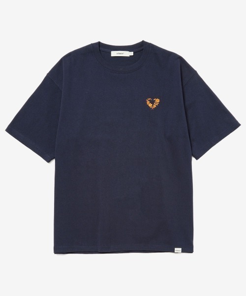 rehacer（レアセル）の「rehacer : Engage HW T-shirt / エンゲージ ハート ヘビーウエイト Tシャツ（Tシャツ/カットソー・メンズ・ホワイト/ブラック/ネイビー・MEDIUM/LARGE/X-LARGE）」の7枚目の写真