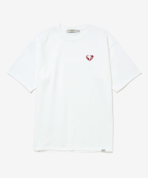 rehacer（レアセル）の「rehacer : Engage HW T-shirt / エンゲージ ハート ヘビーウエイト Tシャツ（Tシャツ/カットソー・メンズ・ホワイト/ブラック/ネイビー・MEDIUM/LARGE/X-LARGE）」の11枚目の写真