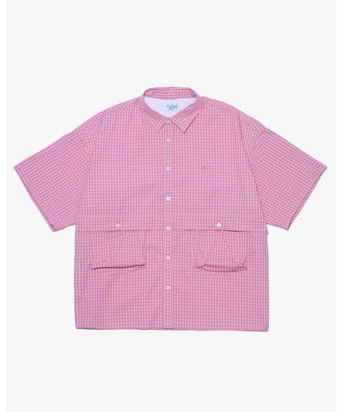 KEBOZ（ケボズ）の「MINI CHECK S/S BALL SHIRT（シャツ/ブラウス