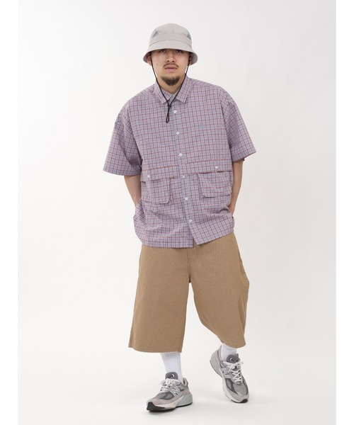 KEBOZ（ケボズ）の「MINI CHECK S/S BALL SHIRT（シャツ/ブラウス