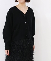 cocoon sleeve bijou cardigan