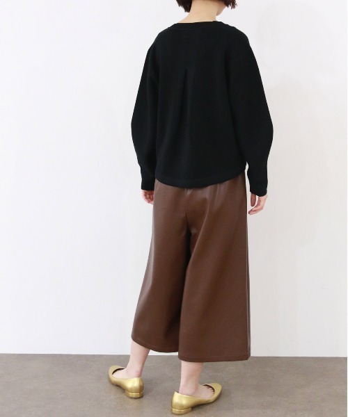 Marilyn Moon(マリリンムーン)の「cocoon sleeve bijou cardigan(カーディガン/ボレロ・レディース・グリーン系その他/ブラック/アイボリー・FREE)」の13枚目の写真