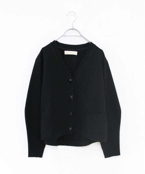 Marilyn Moon(マリリンムーン)の「cocoon sleeve bijou cardigan(カーディガン/ボレロ・レディース・グリーン系その他/ブラック/アイボリー・FREE)」の8枚目の写真