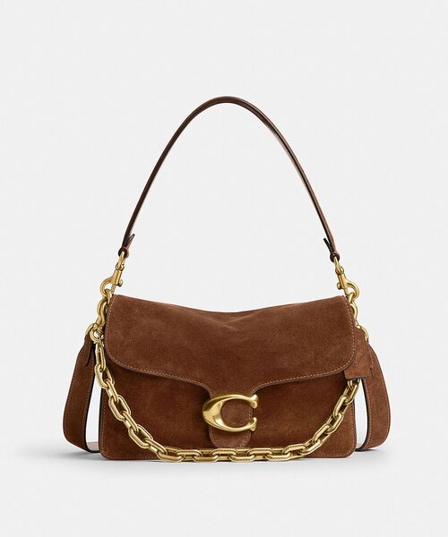 COACH(コーチ)の「チェーン タビー ショルダー バッグ(ショルダーバッグ・レディース・ブラウン系その他・ONE)」の4枚目の写真